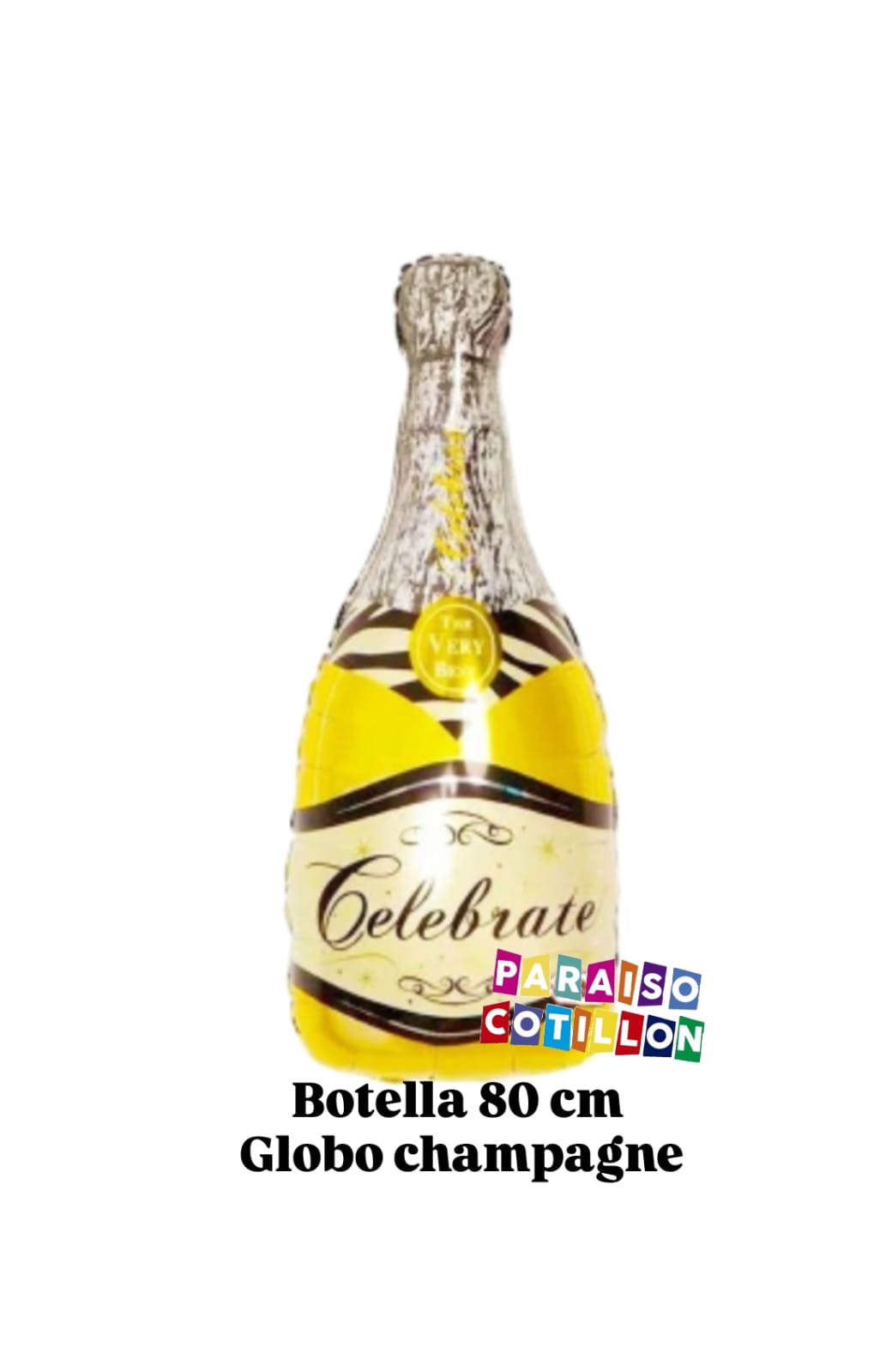 Globo Botella Champagne 80cm